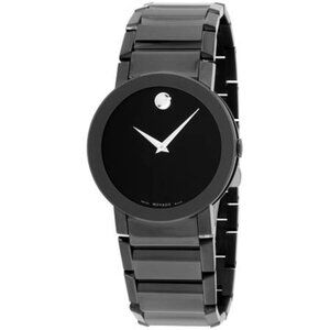 BLACK SAPPHIRE MOVADO WATCH